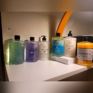 Scottish Fine Soaps 25fl.oz/ 750ml Hand Wash/Body Lotion/Relaxing Soak/Body Wash